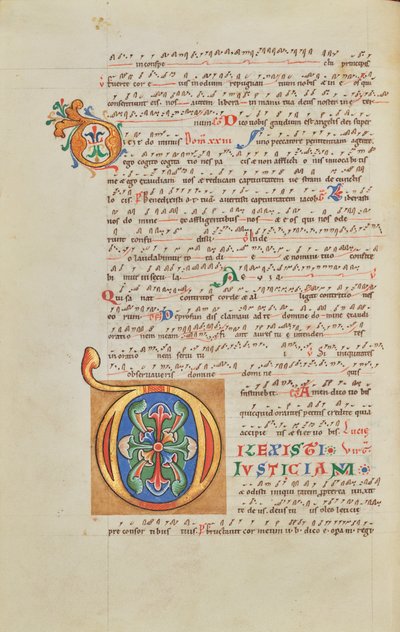 Initiale D décorée - Unknown artist