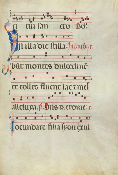 Initiale I décorée - Unknown artist