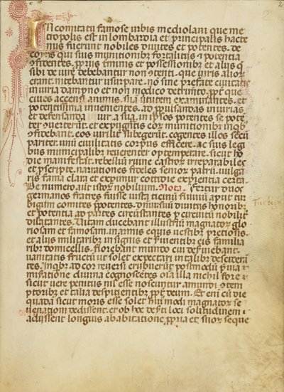 Initiale I décorée - Unknown artist