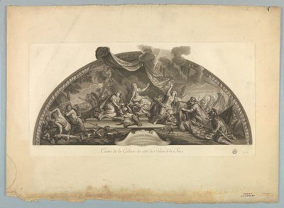 Décorations par Lebrun et Mignard au Palais de Versailles - Unknown artist