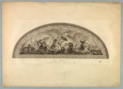 Décorations par Lebrun et Mignard au Palais de Versailles - Unknown artist