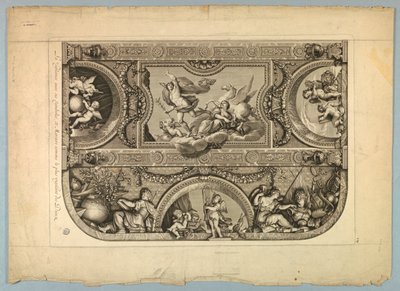 Décorations de LeBrun et Mignard au Palais de Versailles - Unknown artist