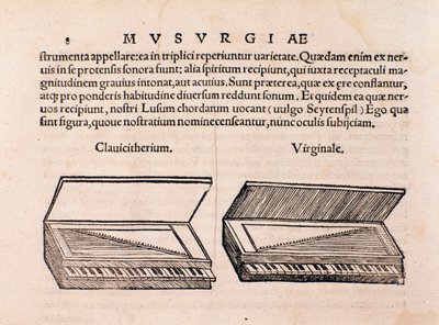Description du clavecin et de l