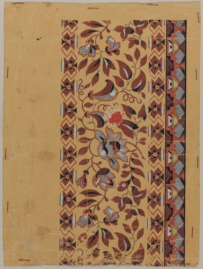 Dessin de conception, début du XIXe siècle - Unknown artist