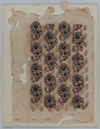Dessin de conception, fin XVIIIe siècle - Unknown artist