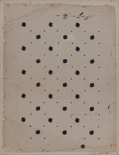 Dessin de conception, fin du XVIIIe siècle - Unknown artist
