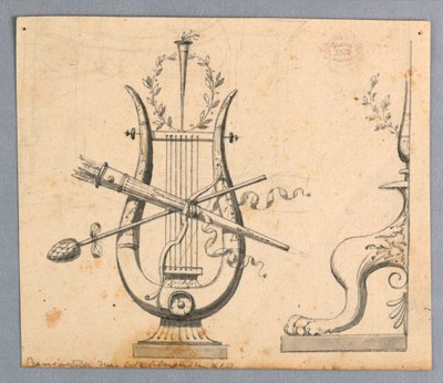 Conception pour motifs décoratifs - Unknown artist