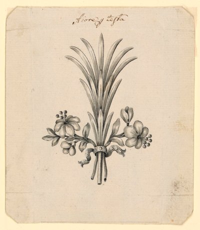 Conception pour fleurs comme coiffure - Unknown artist