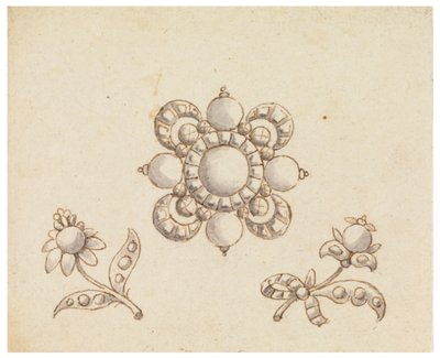Conception pour trois broches - Unknown artist