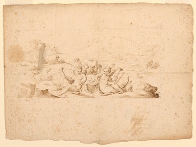 Design pour une illustration de livre - Unknown artist