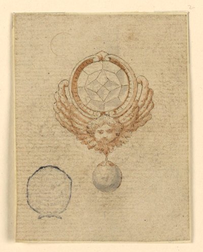 Conception pour une broche - Unknown artist