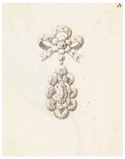 Conception pour une broche - Unknown artist