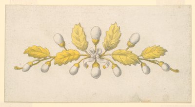 Design pour une couronne - Unknown artist