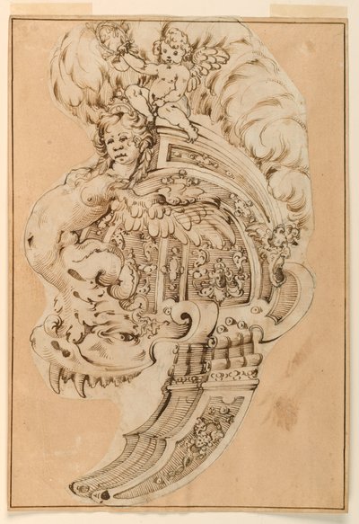 Projet pour un burgonet décoratif - Unknown artist