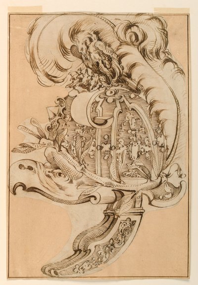 Conception pour un burgonet décoratif - Unknown artist