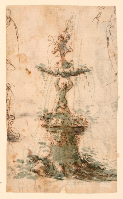Conception pour une fontaine - Unknown artist