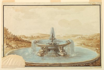 Conception pour une fontaine - Unknown artist