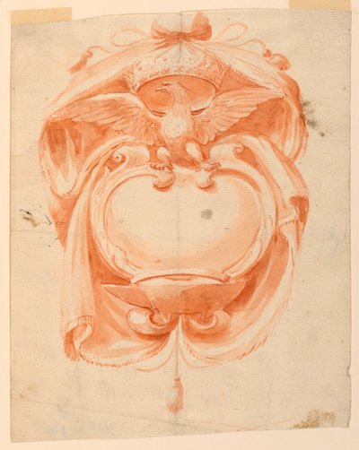 Conception pour un bénitier - Unknown artist