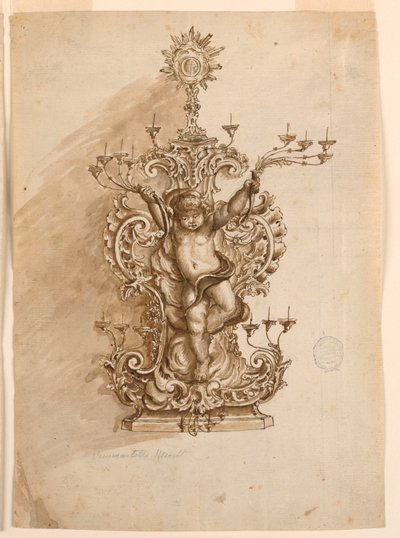 Conception pour une monstrance - Unknown artist