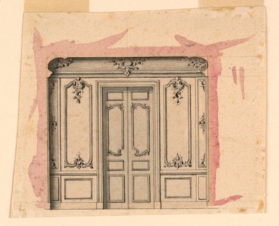 Conception pour un Mur de Salon - Unknown artist
