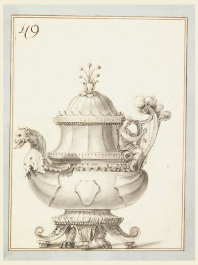 Conception pour une théière - Unknown artist
