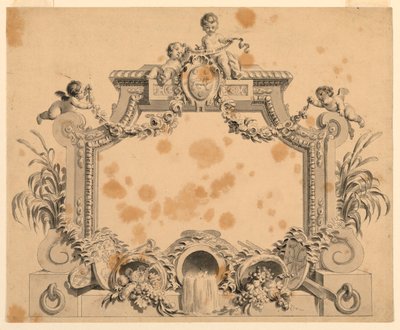 Conception pour une page de titre - Unknown artist