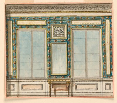 Conception pour un Mur de Fenêtre - Unknown artist