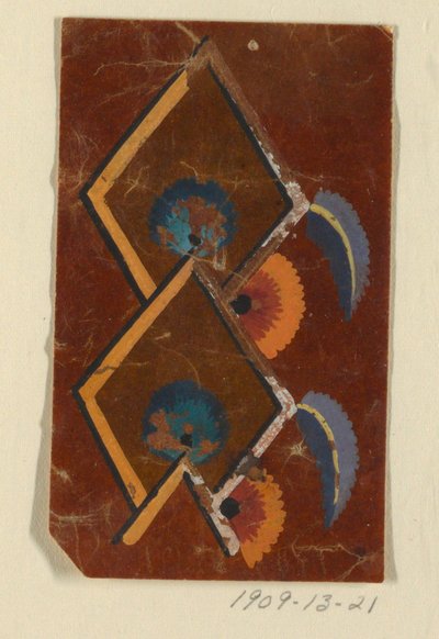 Conception pour un tissu tissé - Unknown artist