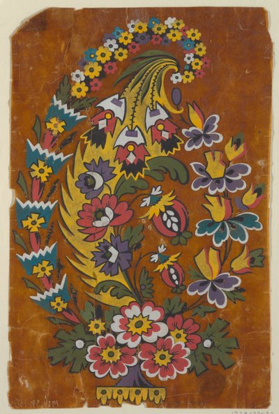 Conception pour un motif de tissu tissé - Unknown artist