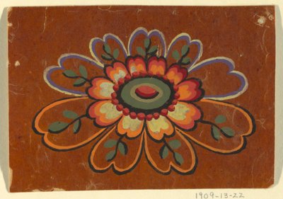 Conception pour un motif tissé - Unknown artist