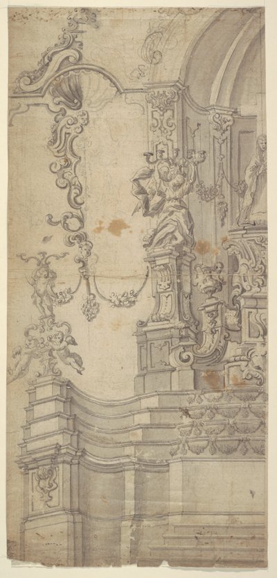 Design pour un Autel - Unknown artist