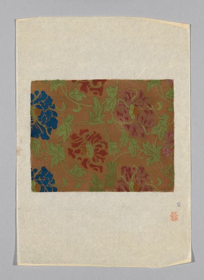 Design sur papier - Unknown artist