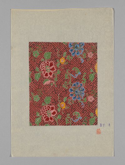 Design sur papier - Unknown artist