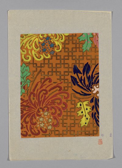 Design sur papier - Unknown artist