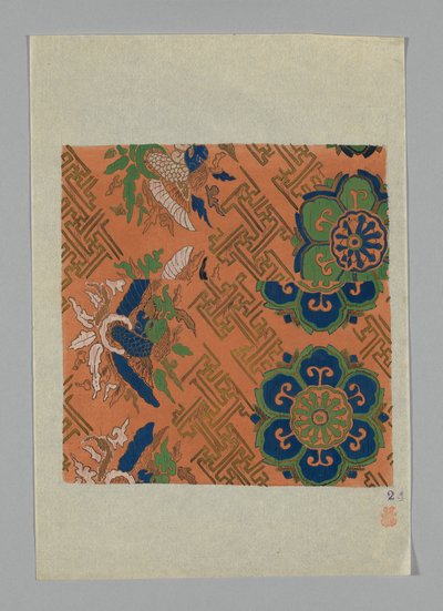 Design sur papier - Unknown artist