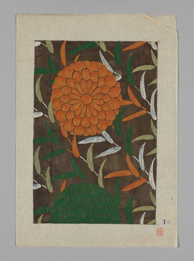Design sur papier - Unknown artist