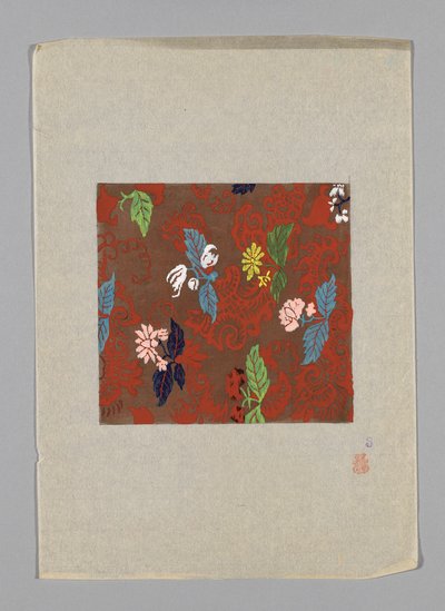 Design sur papier - Unknown artist