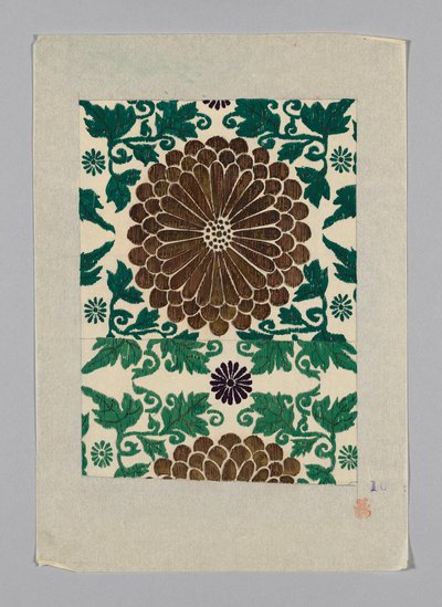 Design sur papier - Unknown artist