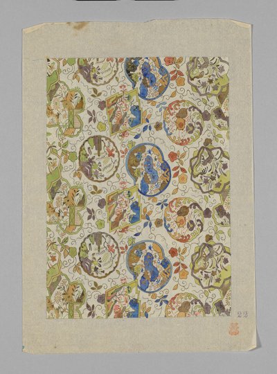 Design sur papier - Unknown artist