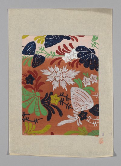 Design sur papier - Unknown artist