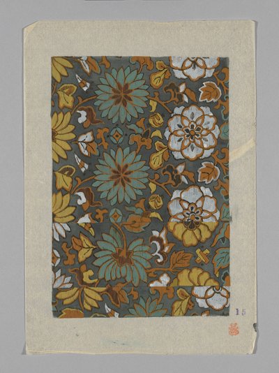 Design sur papier - Unknown artist