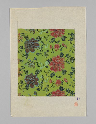 Design sur papier - Unknown artist
