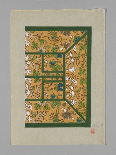 Design sur papier - Unknown artist
