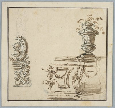 Dessins pour ornement architectural - Unknown artist