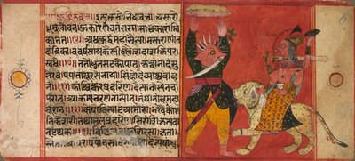 Devi attaquant un démon - Unknown artist