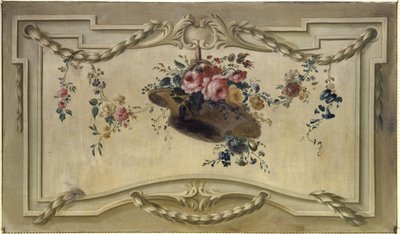 Panier de fleurs - Unknown artist