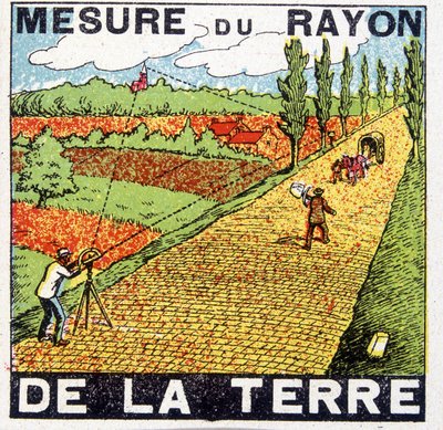 Test du rayon terrestre - Unknown artist