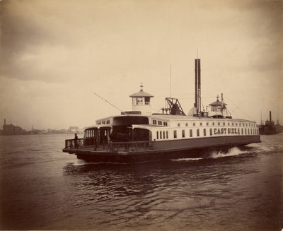 [East Side ferry] - Unknown artist
