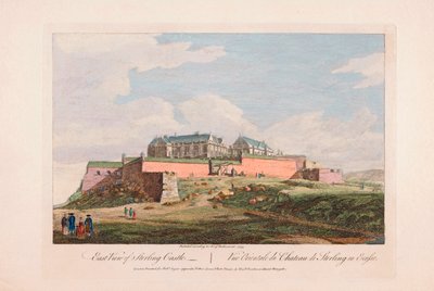 Vue est du château de Stirling, Écosse - Unknown artist