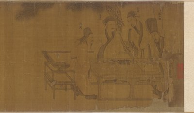 Réunion élégante dans le jardin occidental - Unknown artist